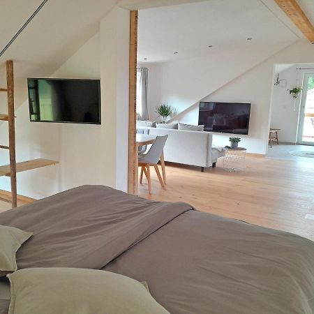 Ferienwohnung Bergblick Loft อัสเชา อิม คีมเกา ภายนอก รูปภาพ