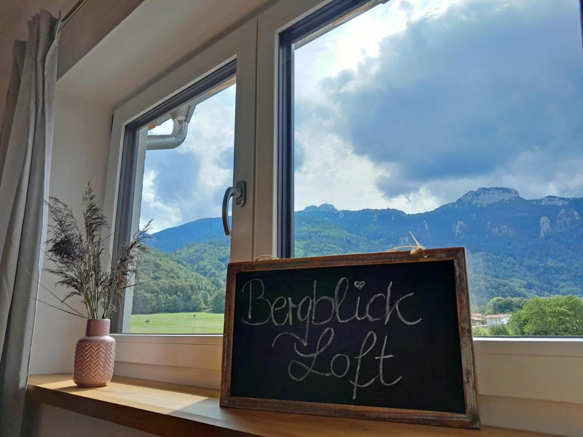 Ferienwohnung Bergblick Loft อัสเชา อิม คีมเกา ภายนอก รูปภาพ